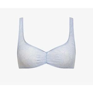 Rumored Smitten LACE Bra Powder Blue XS Sexy Danty Delicate Lingerie French NWT